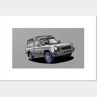 Talbot Matra Rancho in Silver Posters and Art